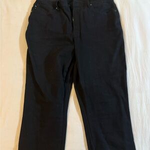 Judy Blue Women's Black Straight Leg Jeans